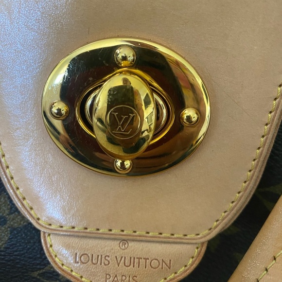 Louis Vuitton Brown Monogram Shoulder Bag - Picture 11 of 15